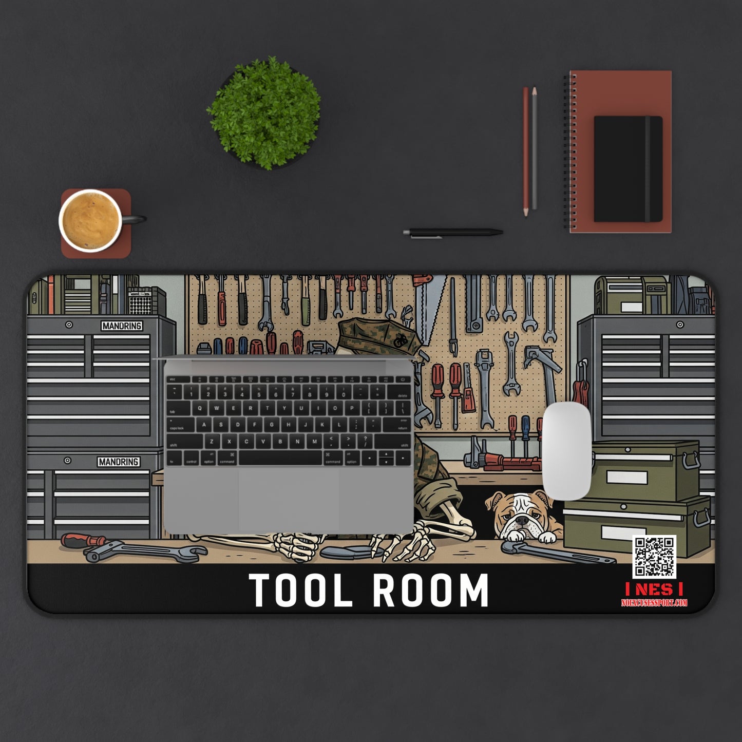 Chesty's Desk Mat - Tool Room