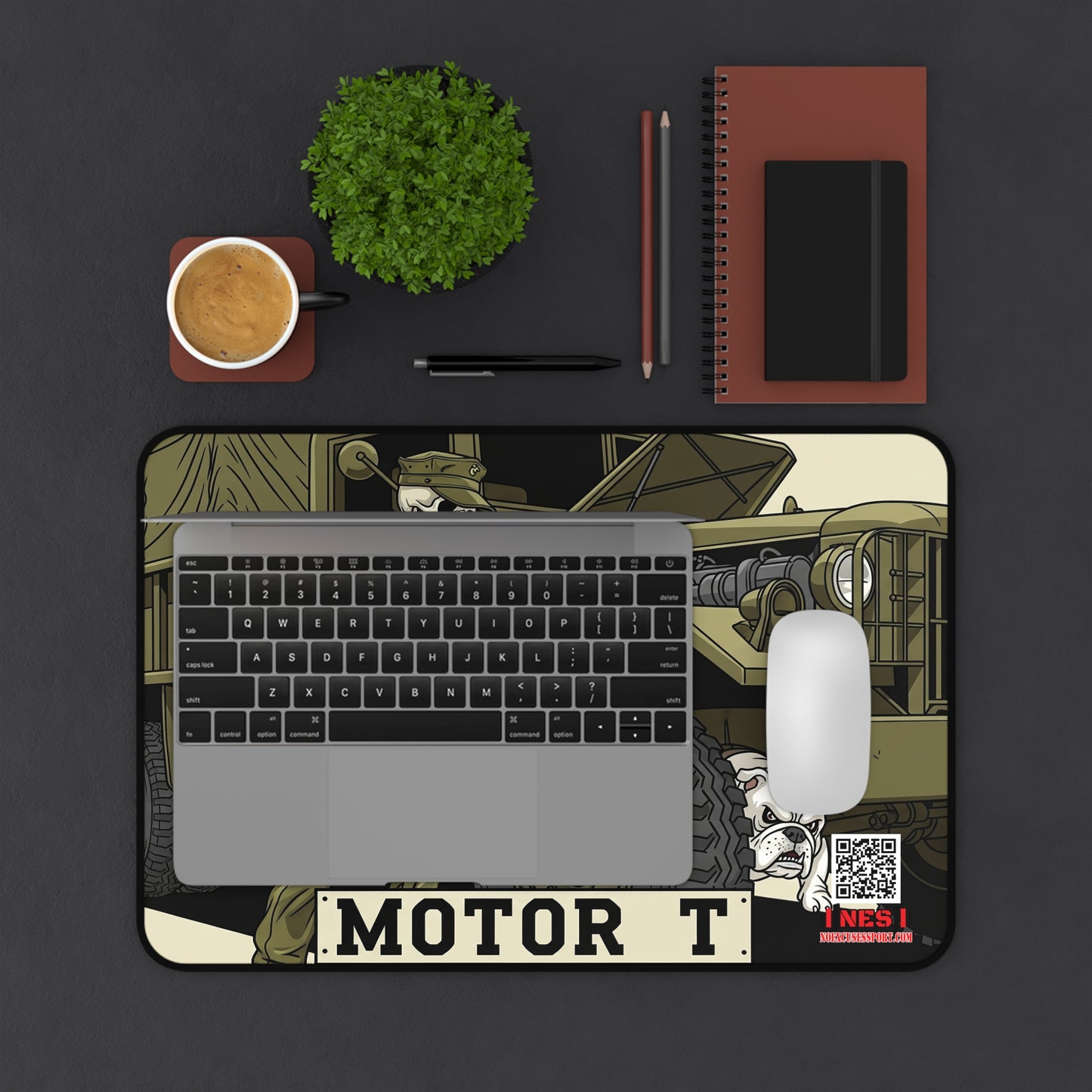 Chesty's Desk Mat - Motor T