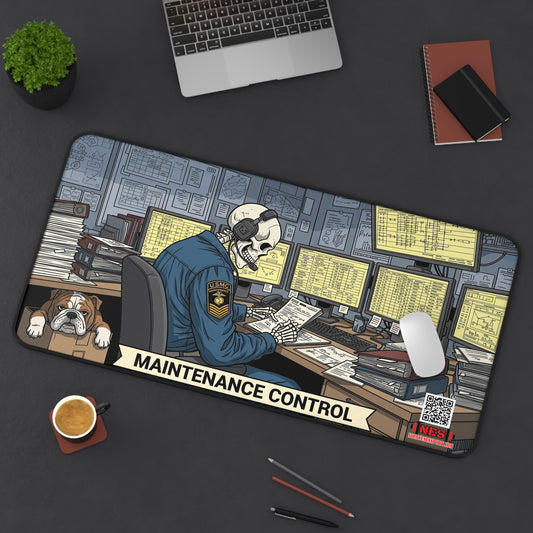 Chesty's Desk Mat - Maint Control