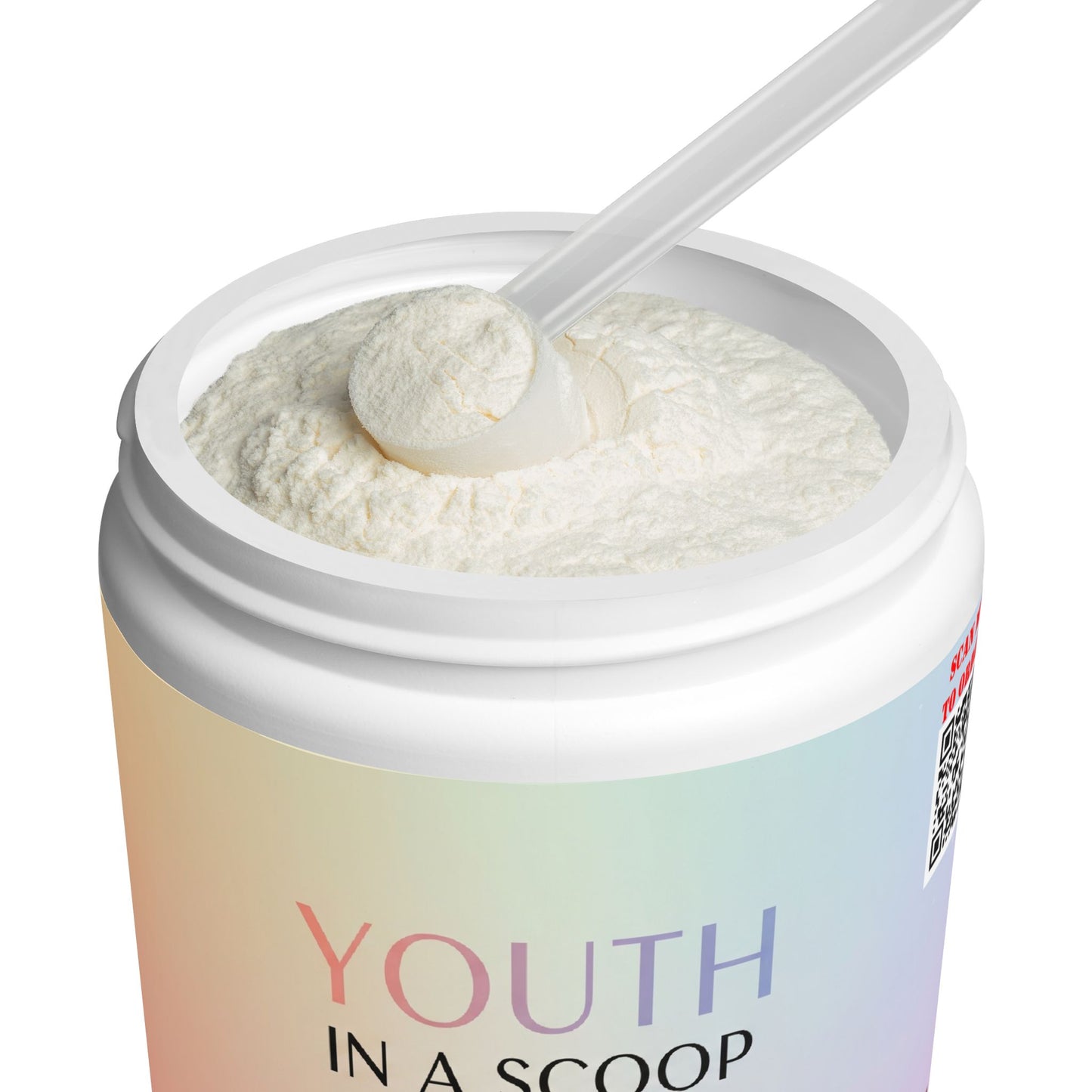 Youth In A Scoop - Collagen Peptides Type I & III Supplement (350g, 12.3oz)