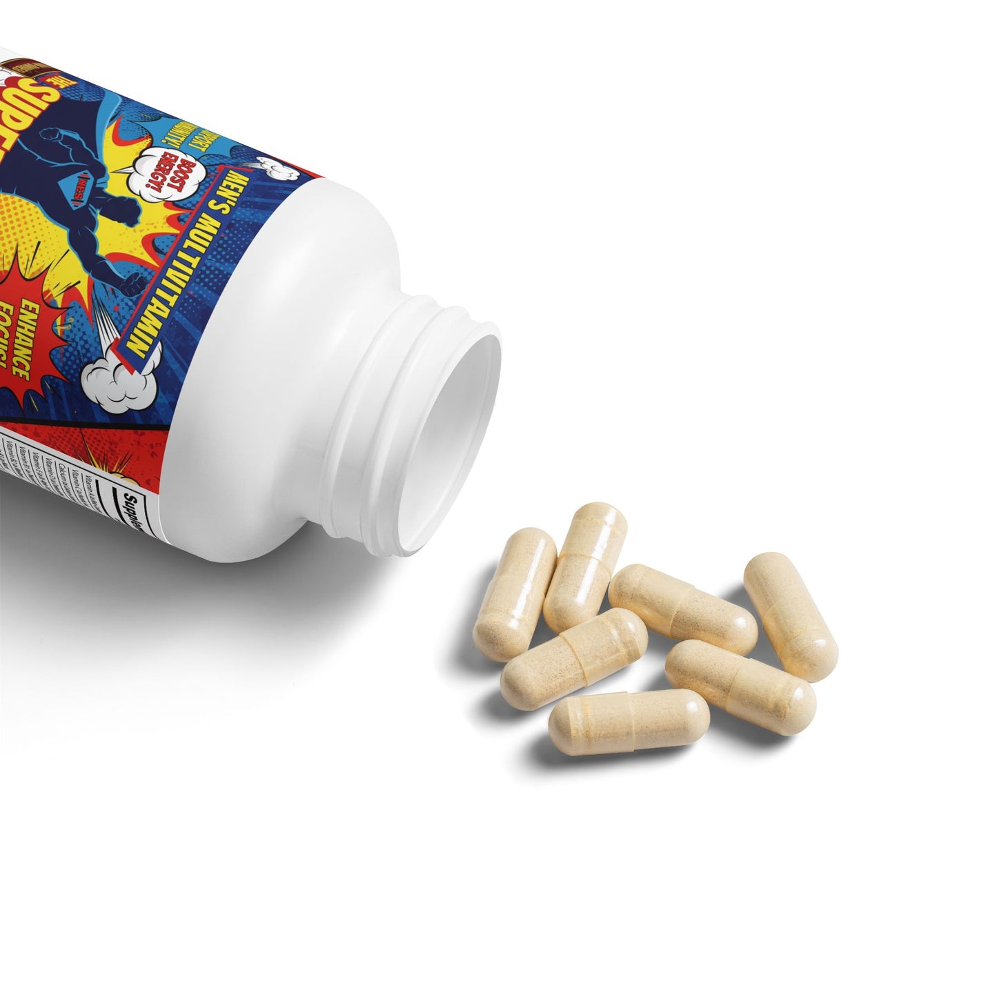 The Super He-Ro - Men Multivitamin Supplement (60 Capsules)