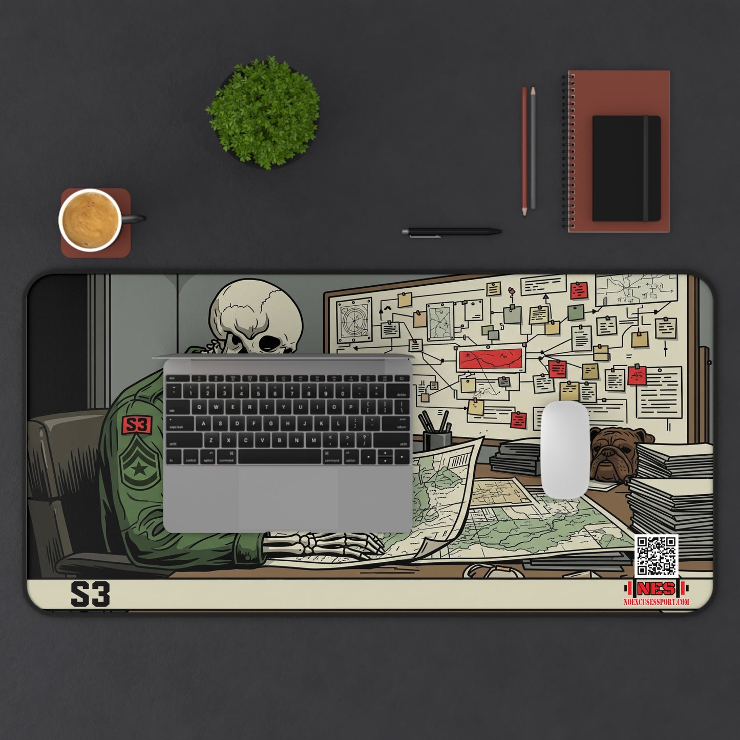 Chesty's Desk Mat - S3