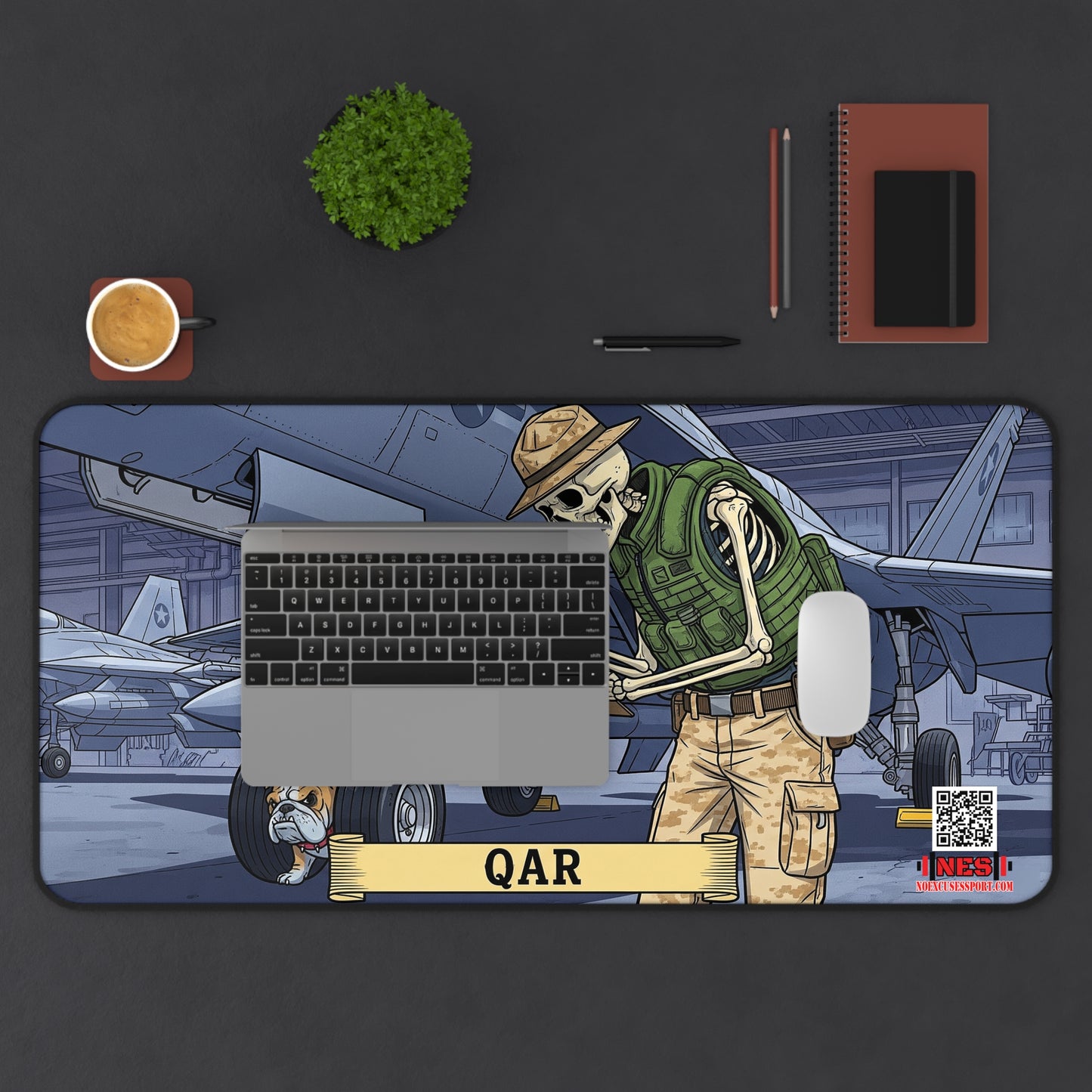 Chesty's Desk Mat - QAR