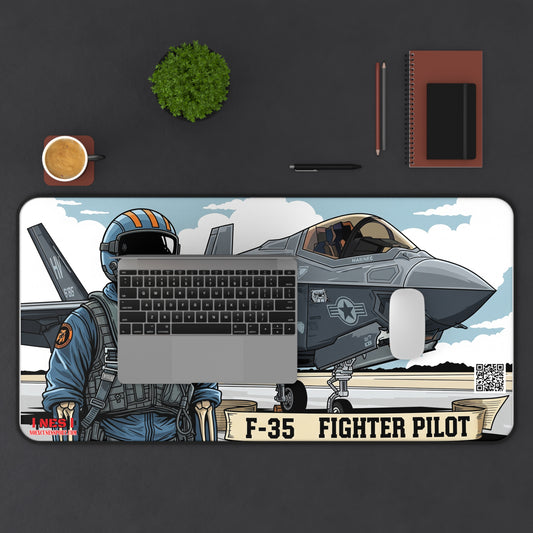 Chesty's Desk Mat - Pilot 2