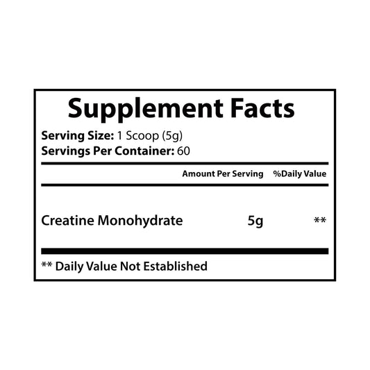 SWOLE-AID Creatine Monohydrate Supplement (300g, 10.58oz)