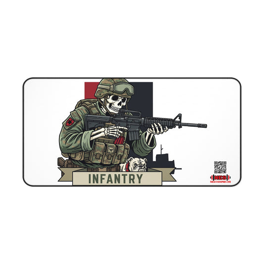 Chesty's Desk Mat - Infantry