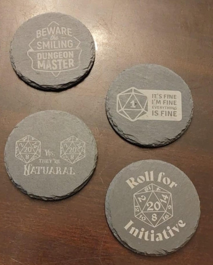 Custom Engraved Coasters