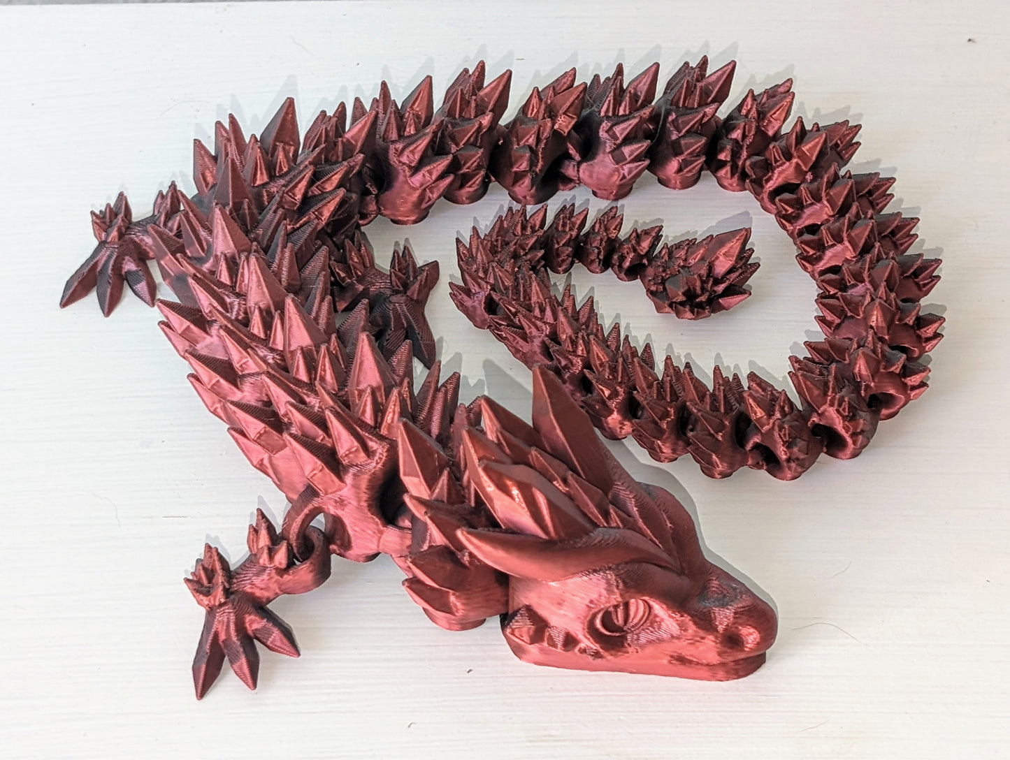 3D Printed Multicolor Dragon