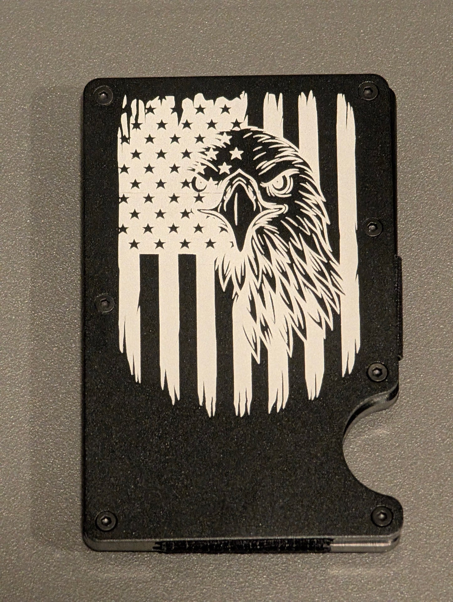 Custom Engraved Metal Wallet