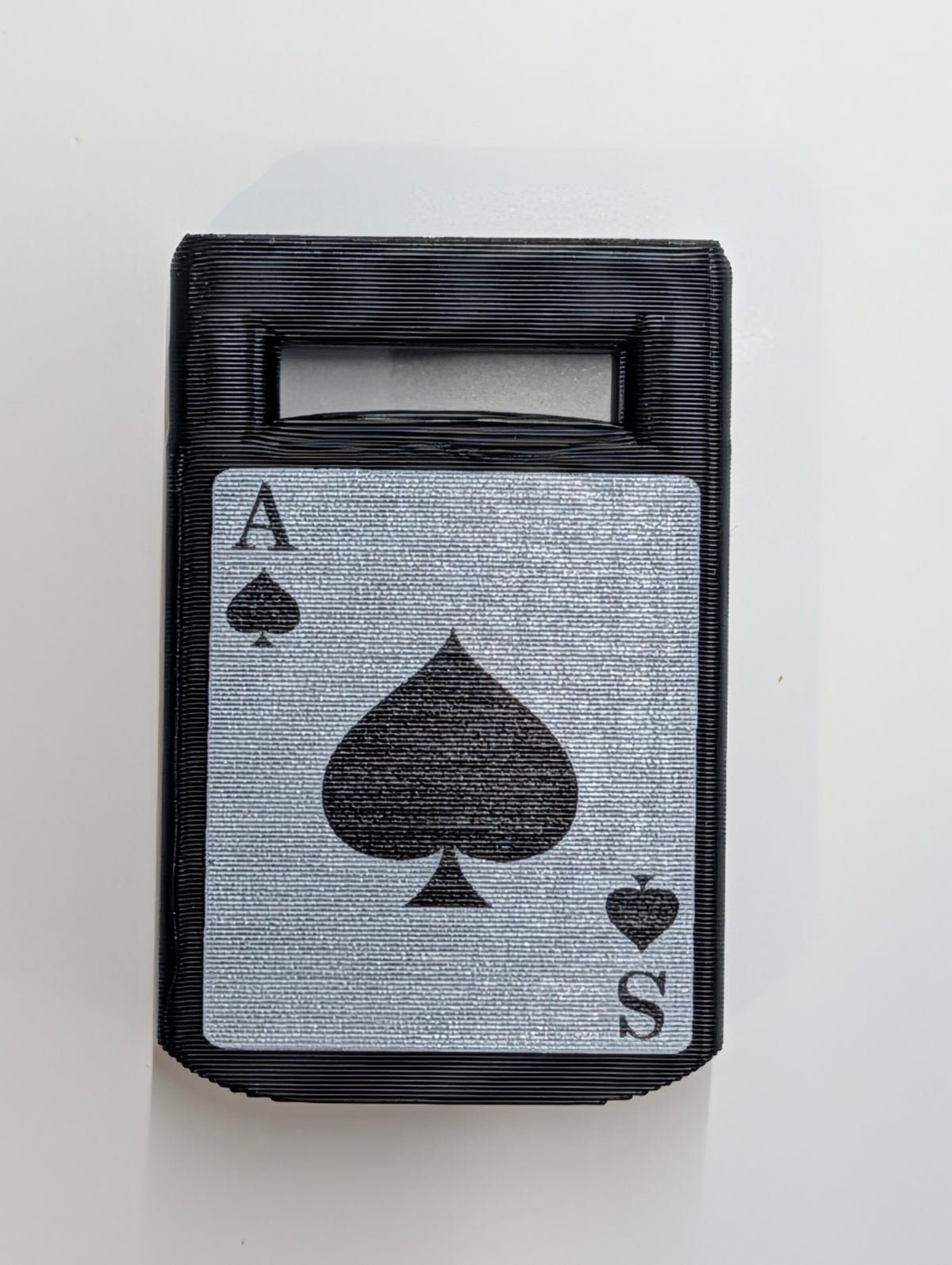MBA-V2 3D Printed Mask Adapter, Black With White