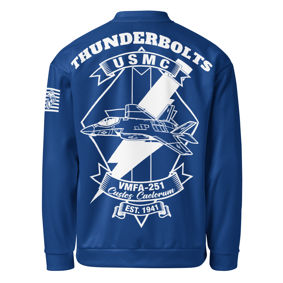 VMFA 251 Bomber Jacket Blue, view 2