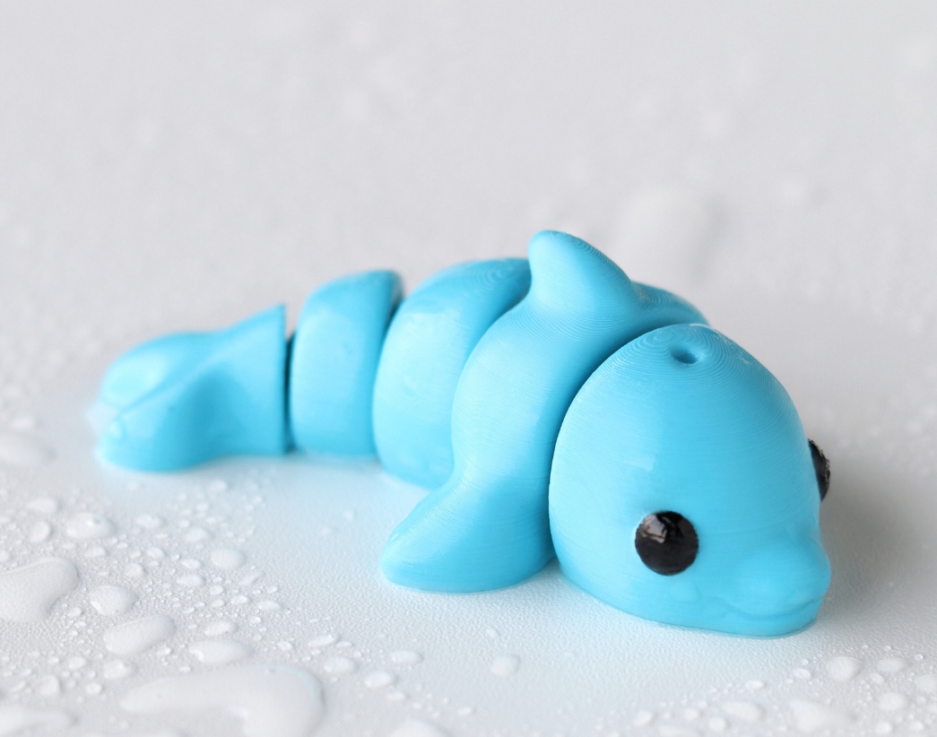 3D Printed Tiny Dolphin