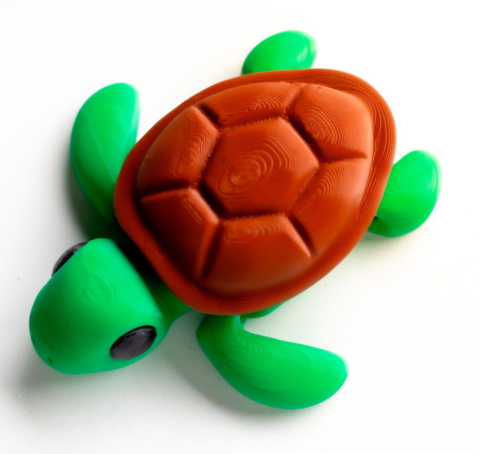 3D Printed Tiny Turtle