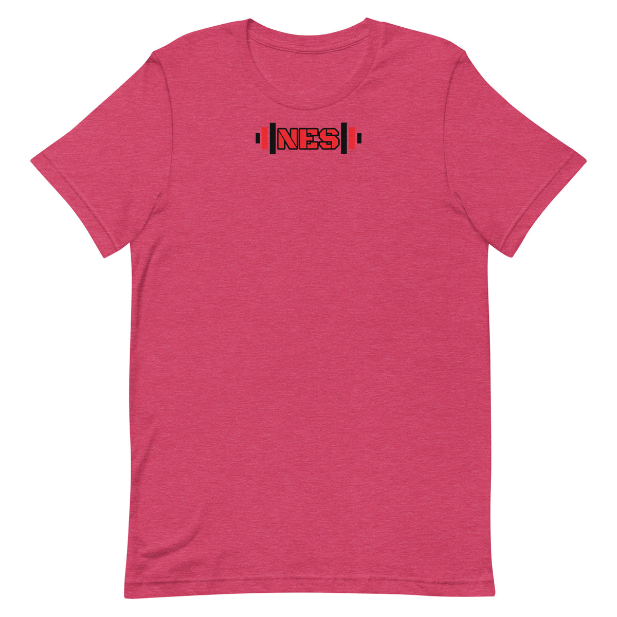 NES Club T-Shirt 2, Heather Raspberry