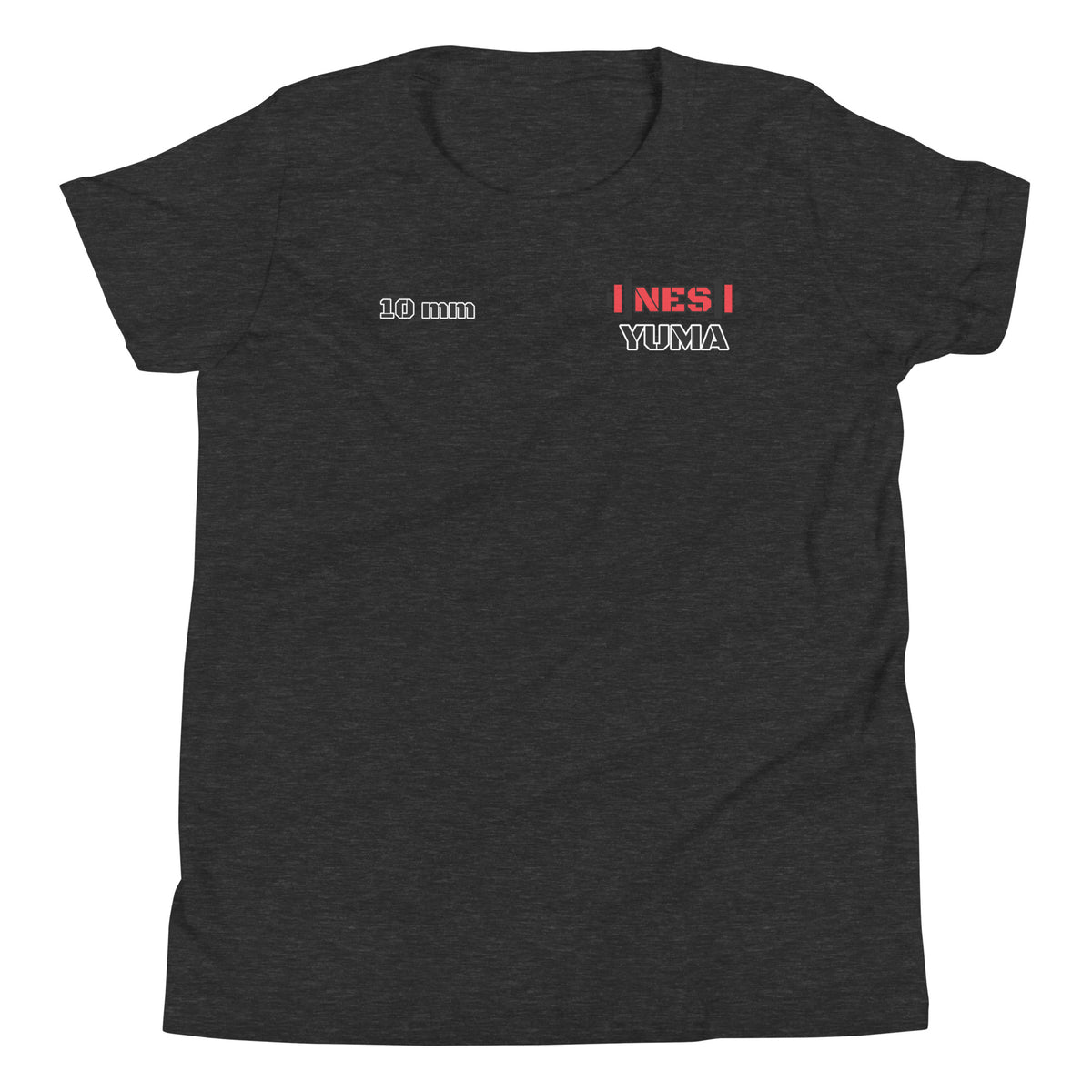 NES Club Jr T-Shirt, Dark Grey Heather