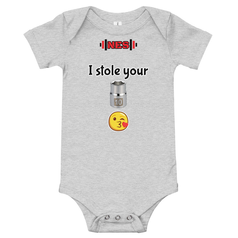 10mm Baby short sleeve one piece