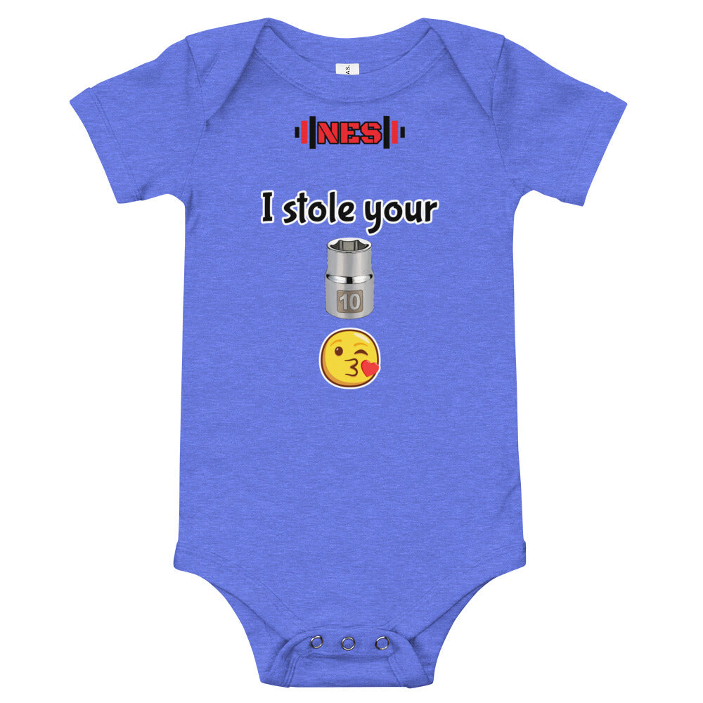 10mm Baby short sleeve one piece