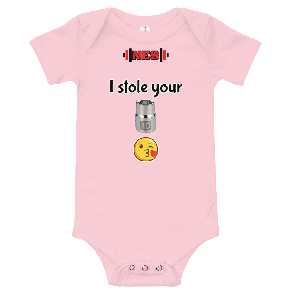 10mm Baby short sleeve one piece