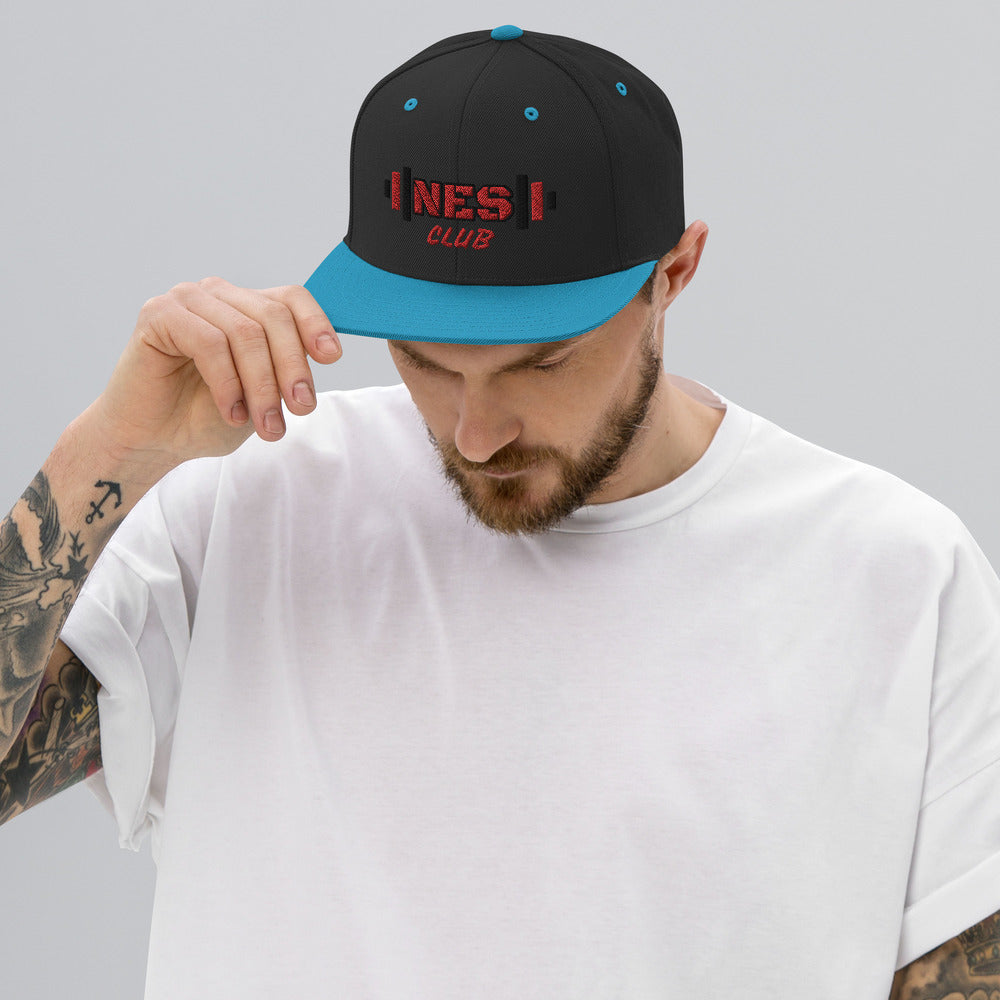 NES Club Snapback, Black/ Teal