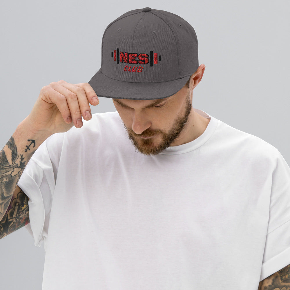 NES Club Snapback, Dark Grey