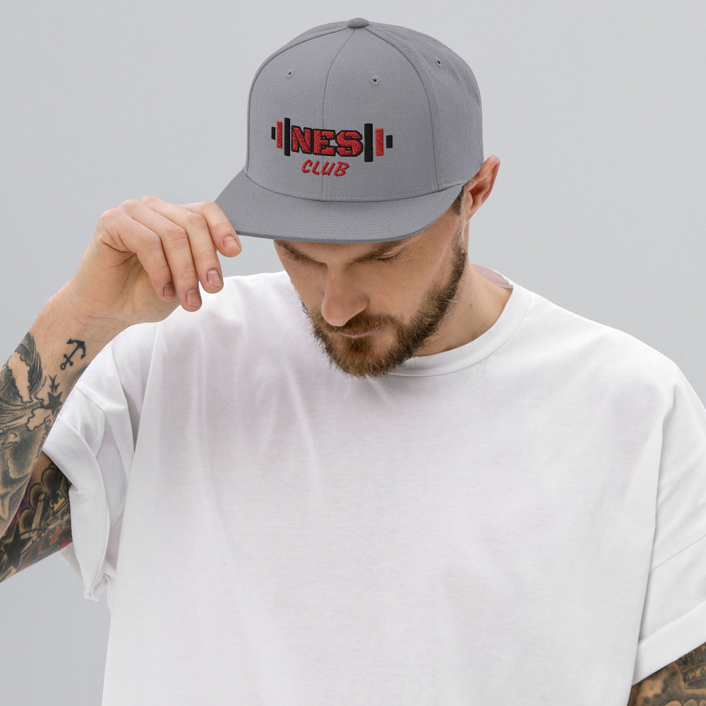 NES Club Snapback, Silver