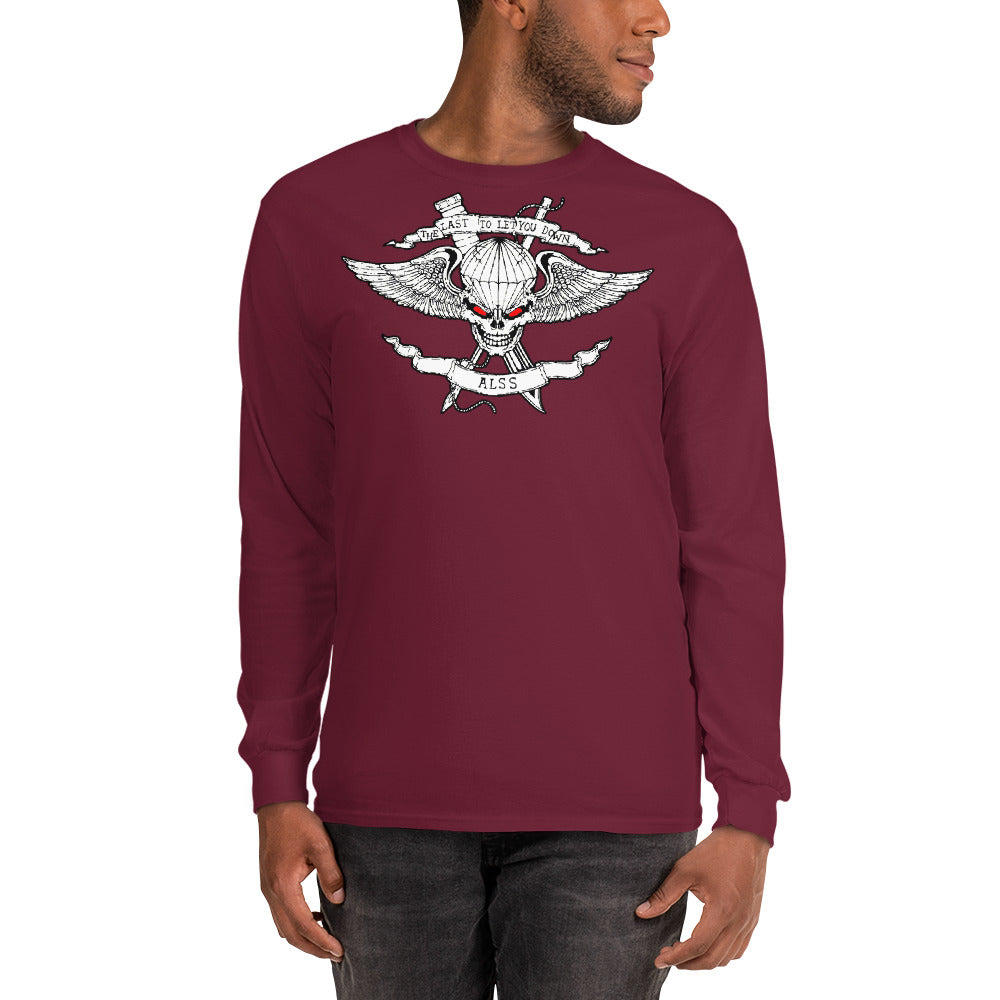 ALSS Long Sleeve Shirt, Maroon