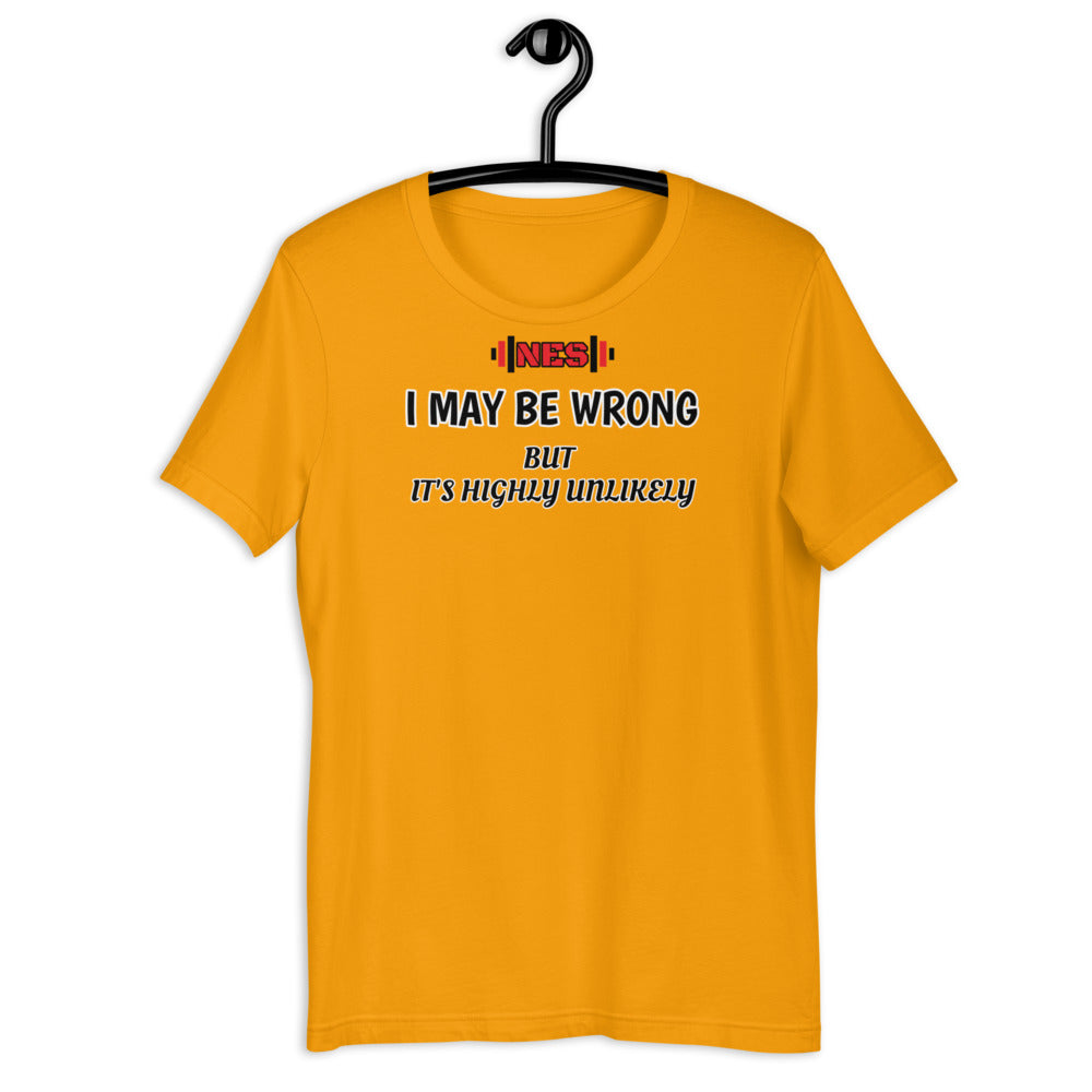 Wrong Funny Short-Sleeve Unisex T-Shirt