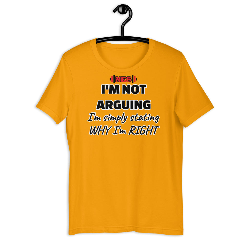 Right Funny Short-Sleeve Unisex T-Shirt