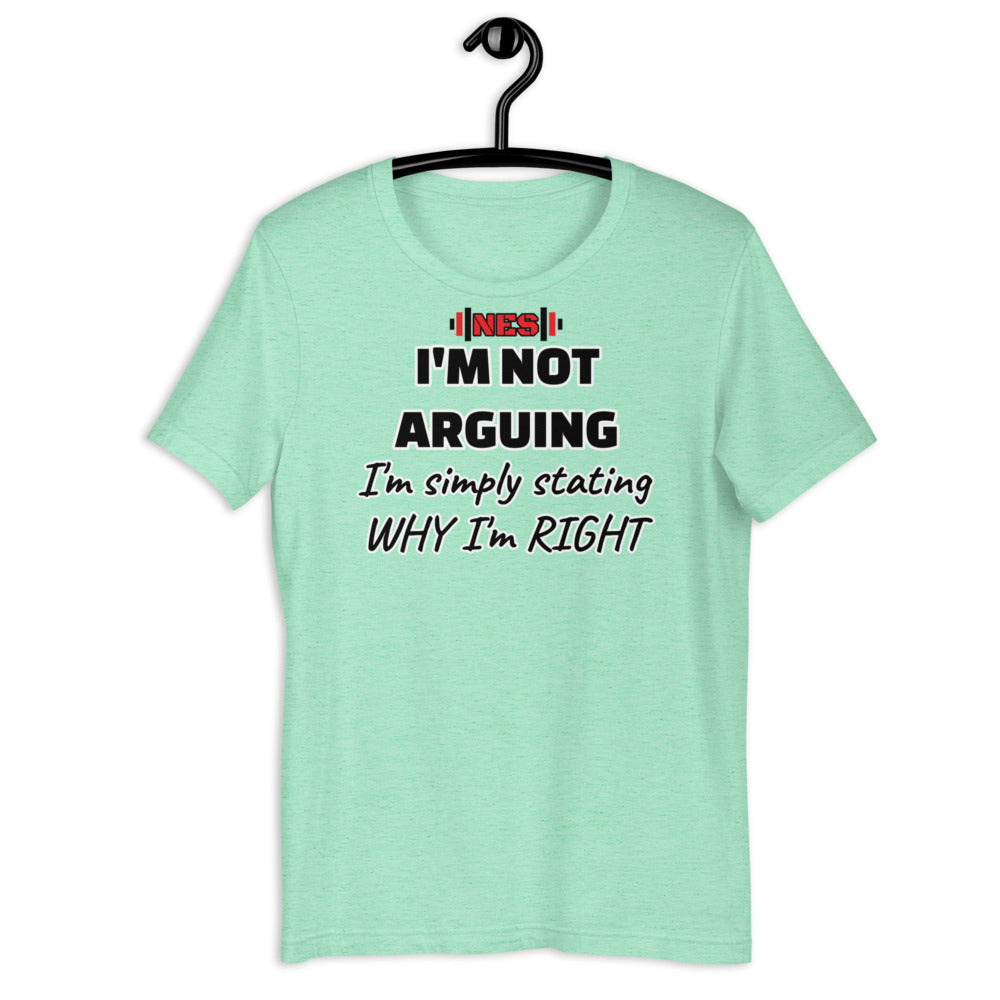 Right Funny Short-Sleeve Unisex T-Shirt