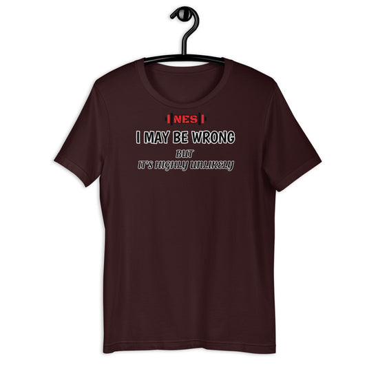 Wrong Funny Short-Sleeve Unisex T-Shirt