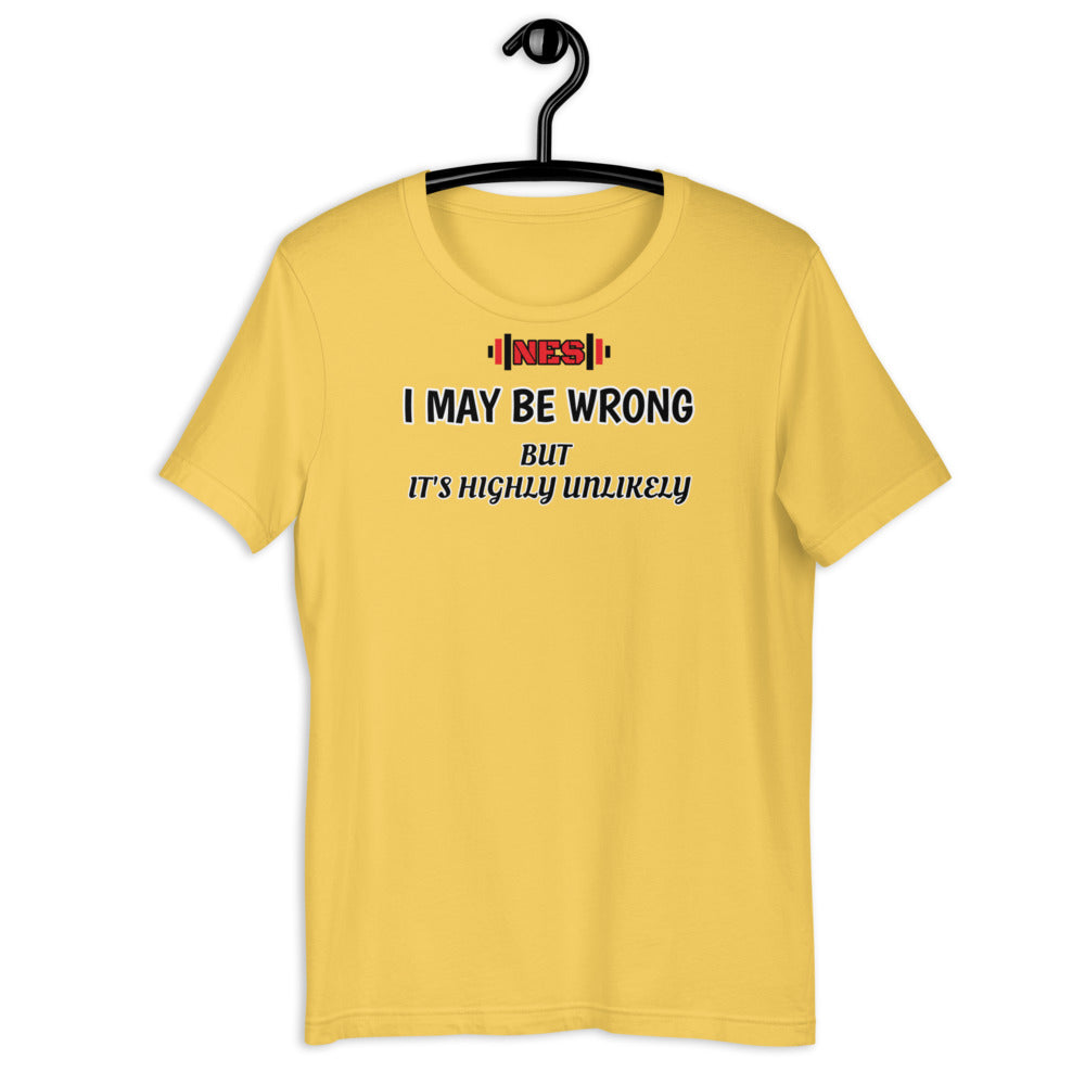 Wrong Funny Short-Sleeve Unisex T-Shirt