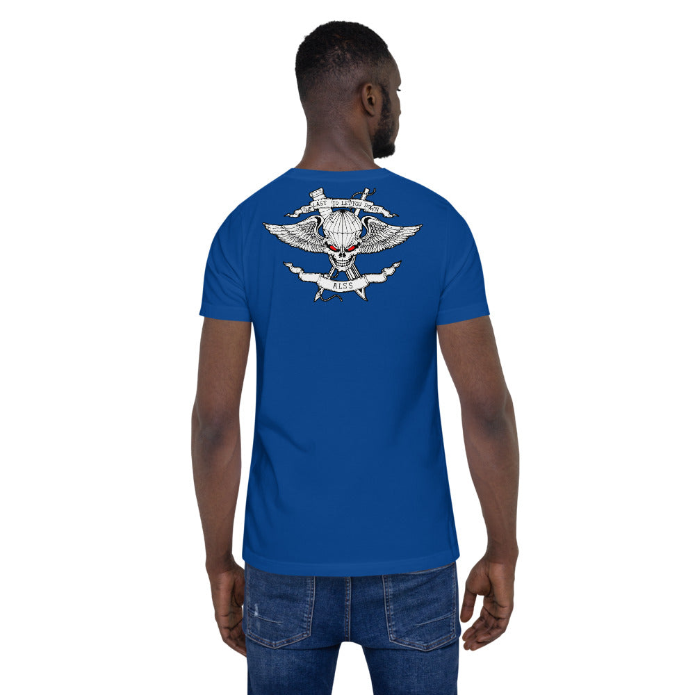 ALSS Unisex Tee Back, True Royal