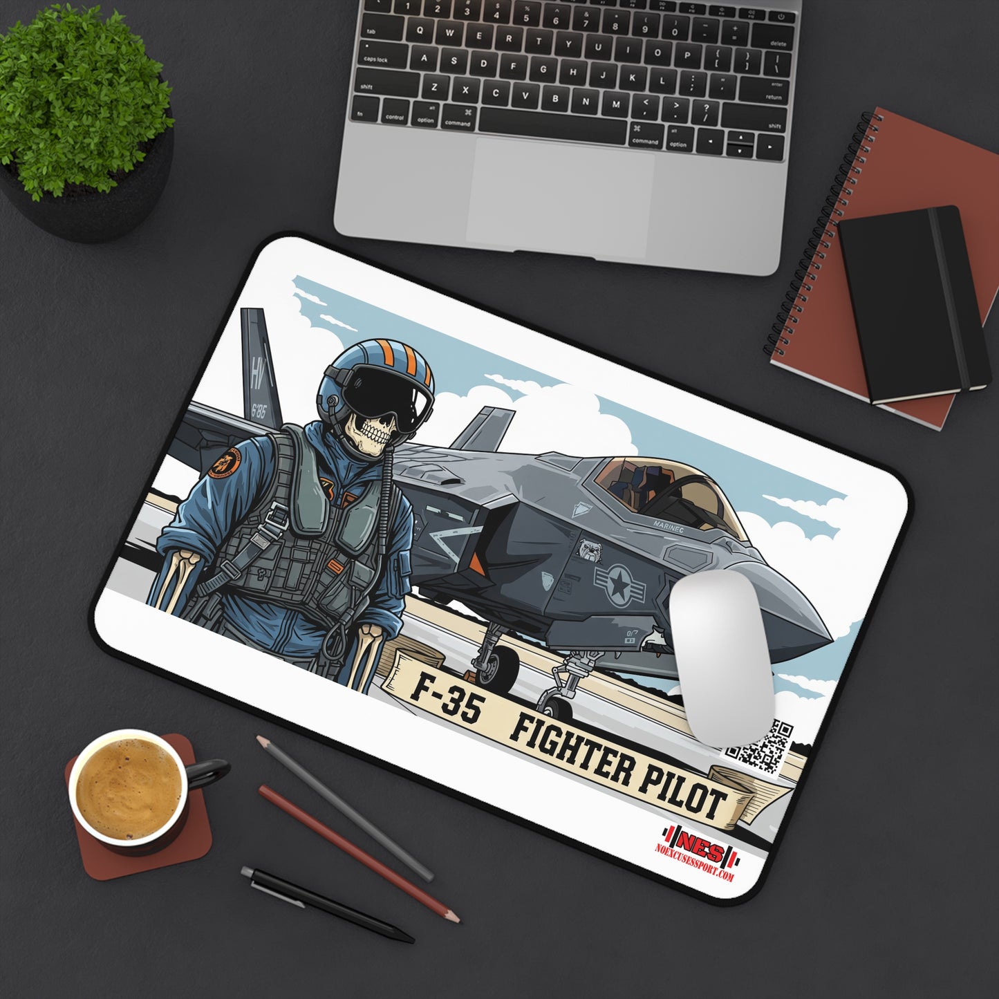 Chesty's Desk Mat - Pilot 2