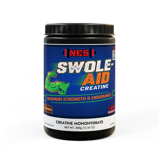 SWOLE-AID Creatine Monohydrate Supplement (300g, 10.58oz)