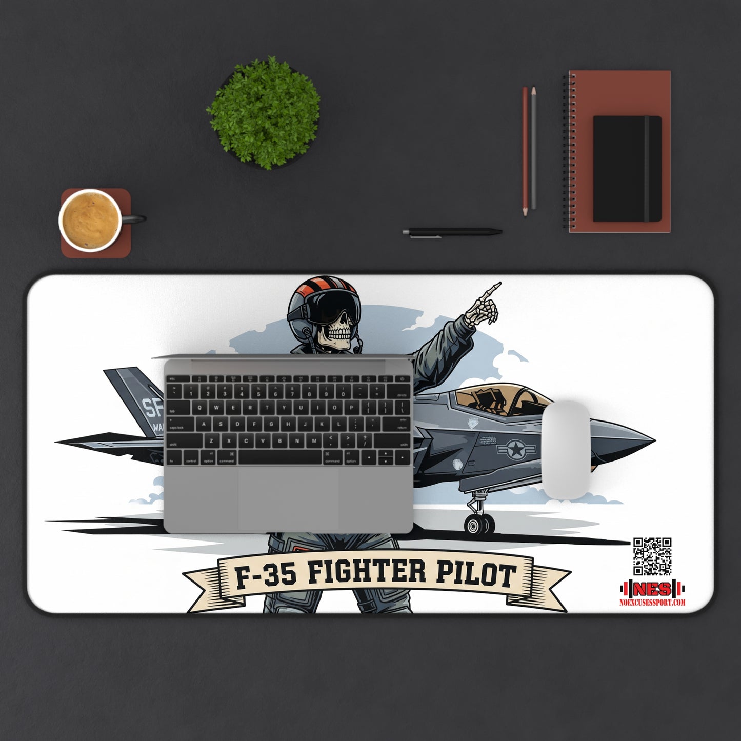 Chesty's Desk Mat - Pilot 1