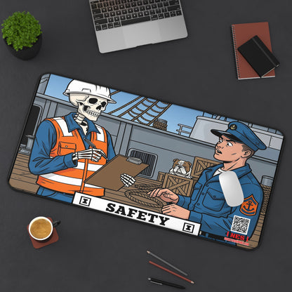 Chesty's Desk Mat - Safety