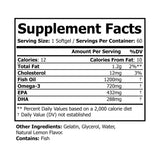 Gill-ty Pleasure - Omega 3 Fish Oil Supplement (60 Softgels)
