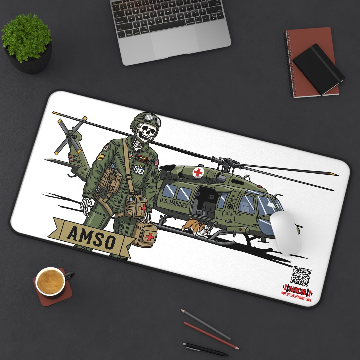 Chesty's Desk Mat - AMSO 1