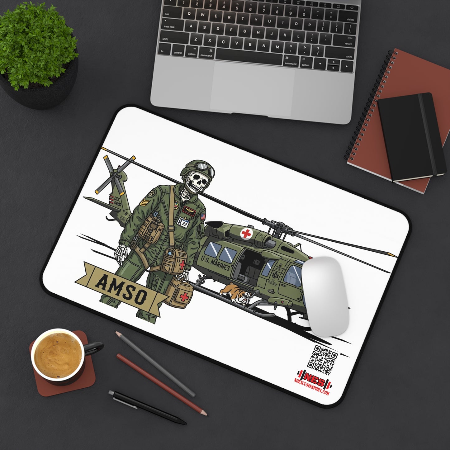 Chesty's Desk Mat - AMSO 1