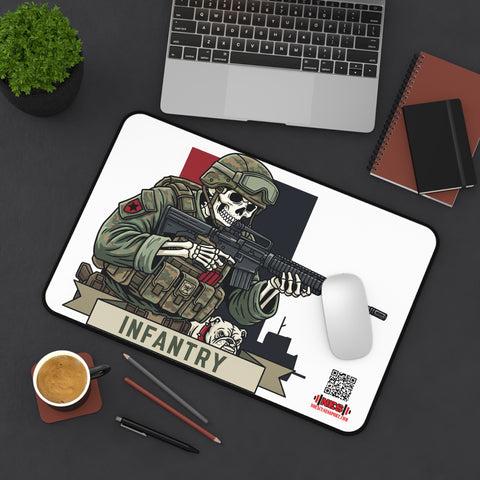 Chesty's Desk Mat - Infantry