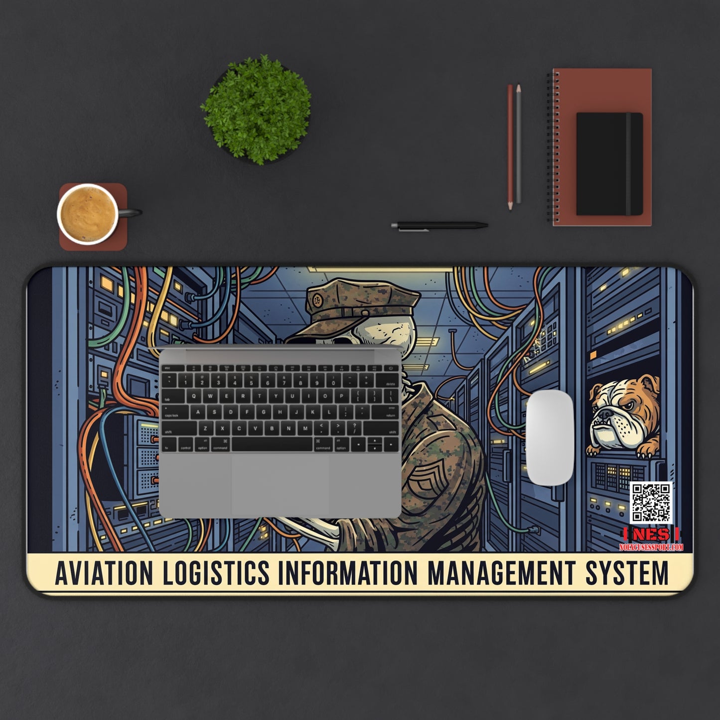 Chesty's Desk Mat - ALIMS