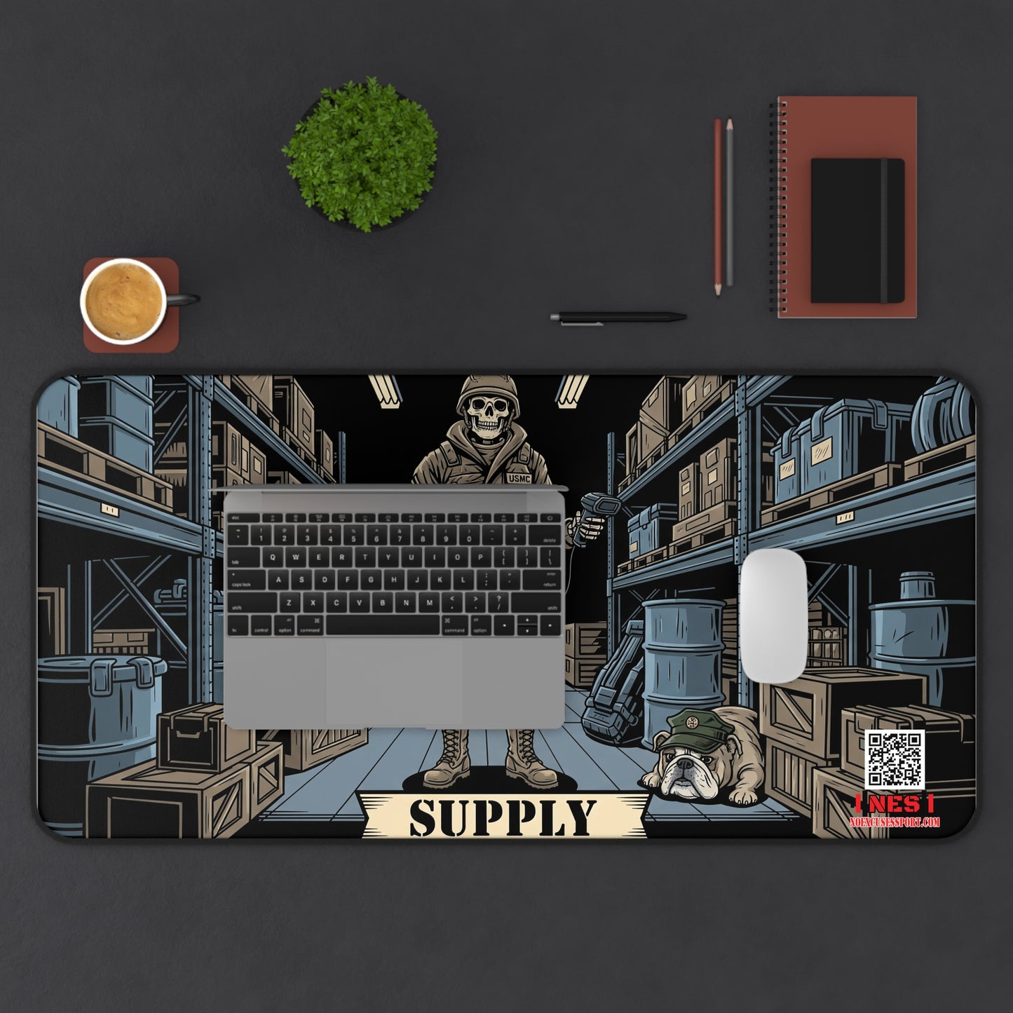 Chesty's Desk Mat - Supply