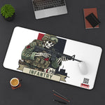 Chesty's Desk Mat - Infantry