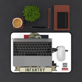 Chesty's Desk Mat - Infantry