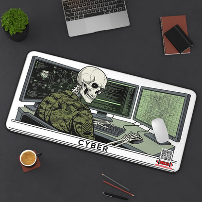 Chesty's Desk Mat - Cyber