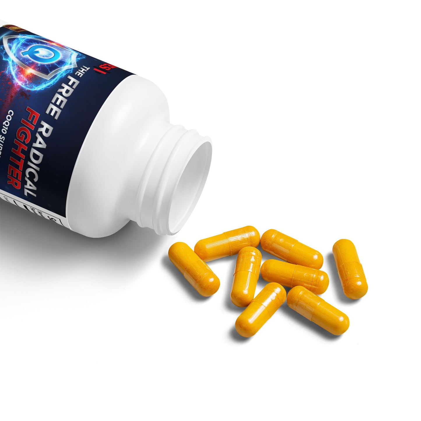 The Free Radical Fighter - CoQ10 (Ubiquinone) Supplement (30 Capsules)