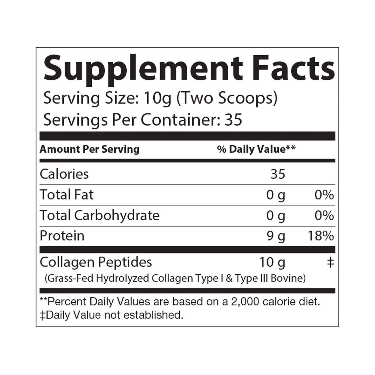 Youth In A Scoop - Collagen Peptides Type I & III Supplement (350g, 12.3oz)