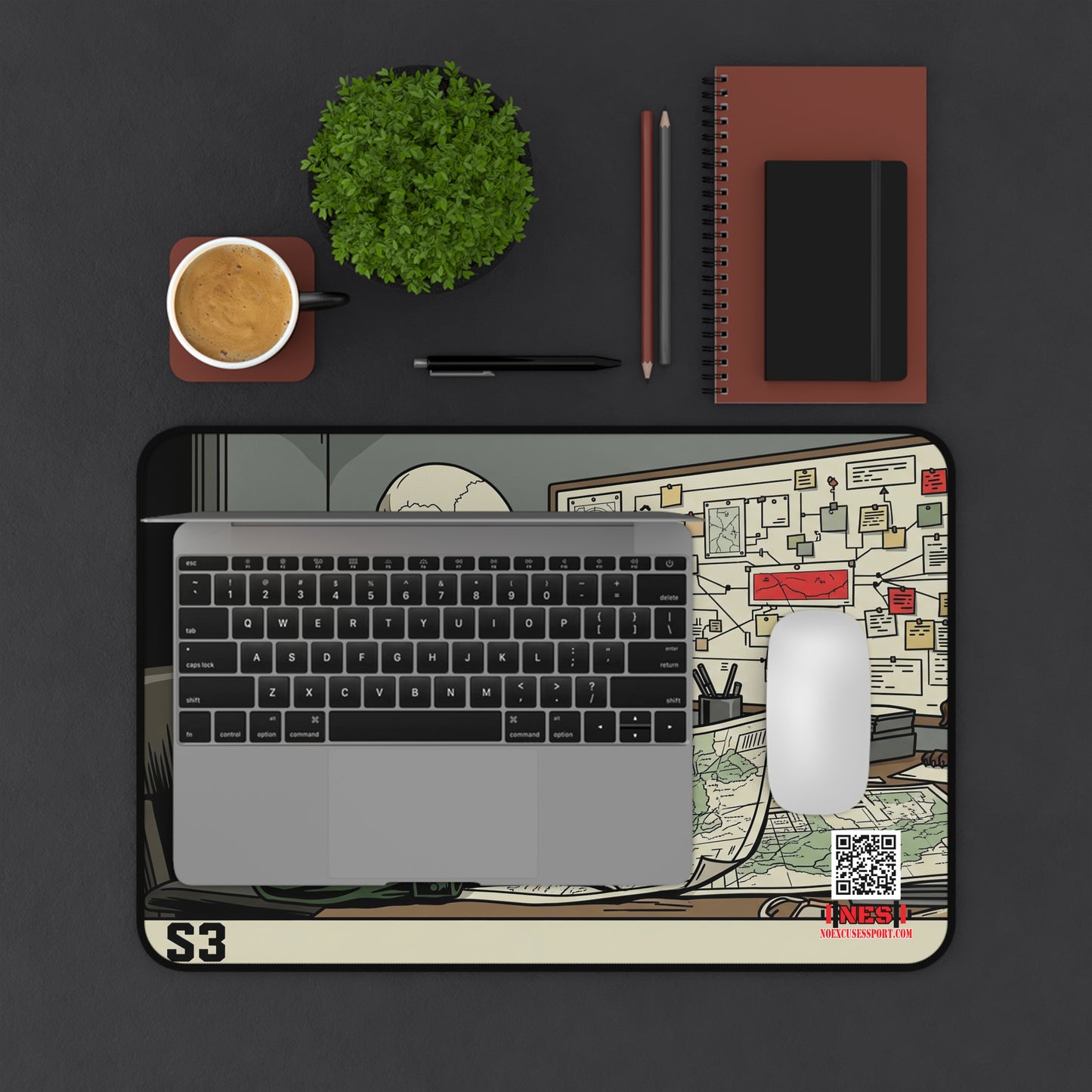 Chesty's Desk Mat - S3