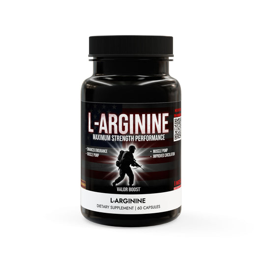 Valor Boost - L-Arginine Supplement (60 Capsules)