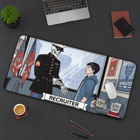 Chesty's Desk Mat - Recruiter